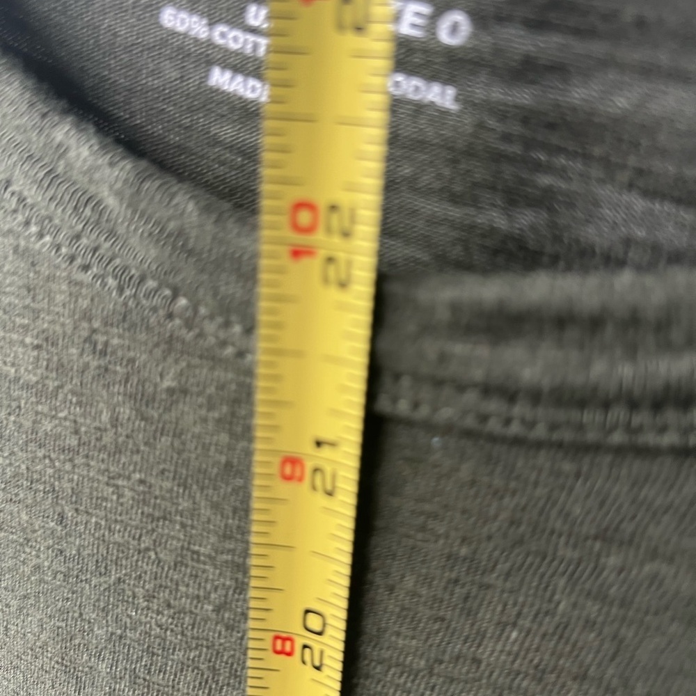 Chico's Forest Green 3/5 Sleeve Top 0 - Picture 4 of 8